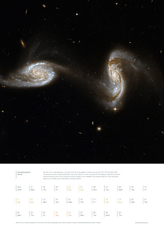 April 2009 - Interacting galaxies Arp 240