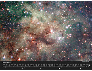 November - Close-Up of the Tarantula Nebula