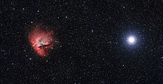Pacman (NGC281) nebula