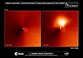 Hubble captures outburst from comet targeted by Deep Impact