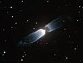 Hubble watches a celestial prologue