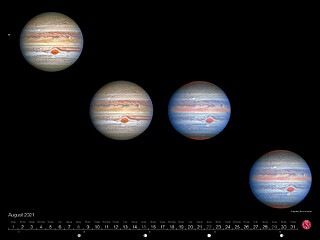 August - Crisp New Shots of Jupiter