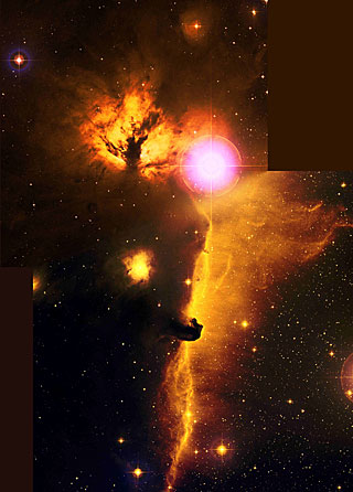 Flame Horse Nebula NGC2024/IC434
